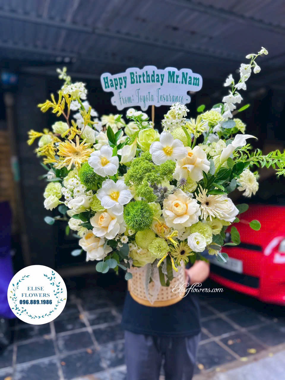 Lẵng hoa khai trương cao cấp. Đặt mua lẵng hoa khai trương cao cấp tại Hà Nội