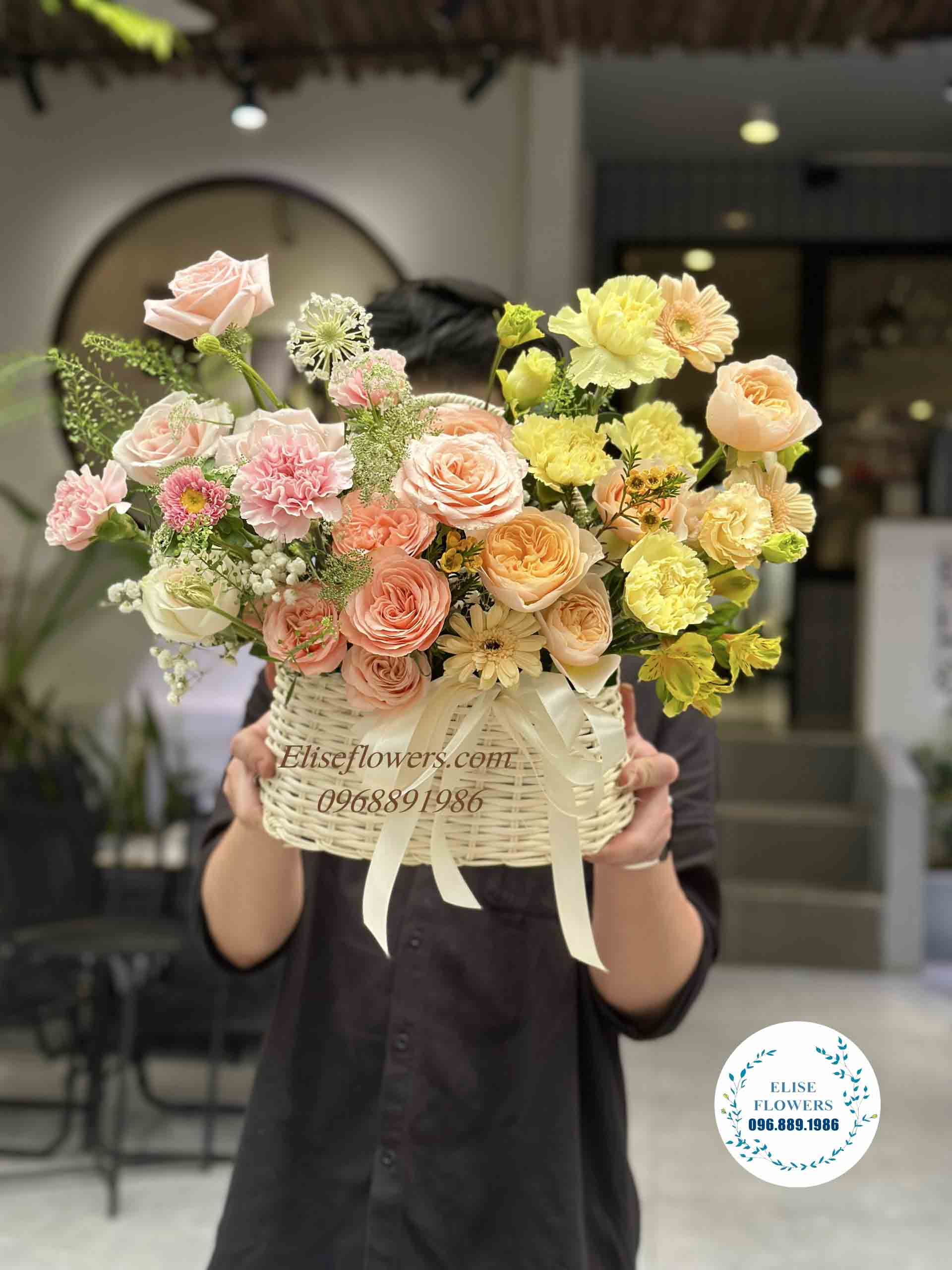 Điện hoa sinh nhật ở quận Cầu Giấy, Hà Nội, Đặt hoa sinh nhật đẹp ở quận Cầu Giấy - Elise Flowers