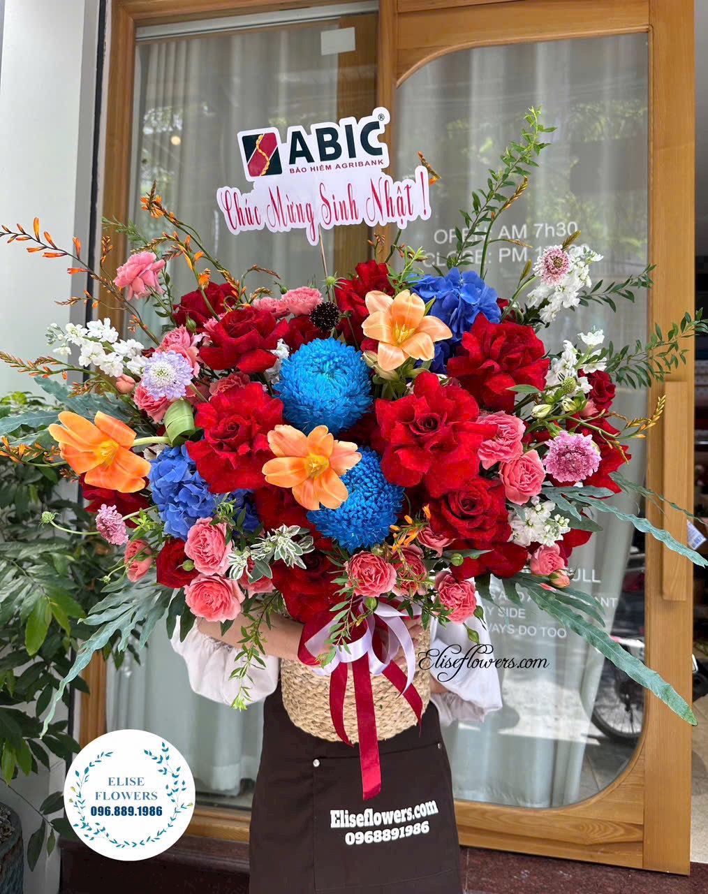 Mẫu hoa sinh nhật đối tác tại Hà Nội. Mua hoa tặng đối tác ở Hà Nội
