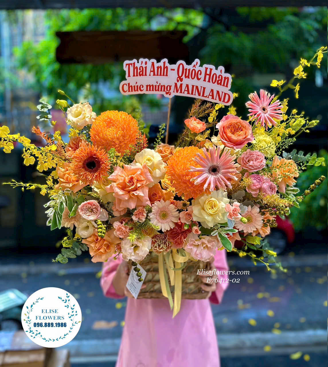 Mua hoa khai trương cao cấp tại Hà Nội. Dịch vụ đặt hoa khai trương Hà Nội