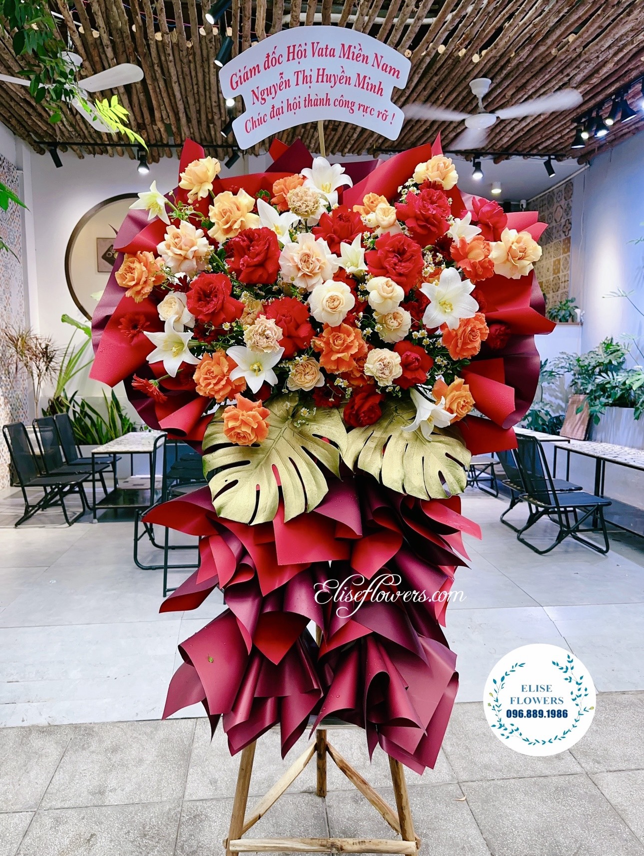 HOA CHÚC MỪNG SỰ KIỆN ĐẸP Ở HÀ NỘI - Elise Flowers - SHOP HOA TƯƠI HÀ NỘI