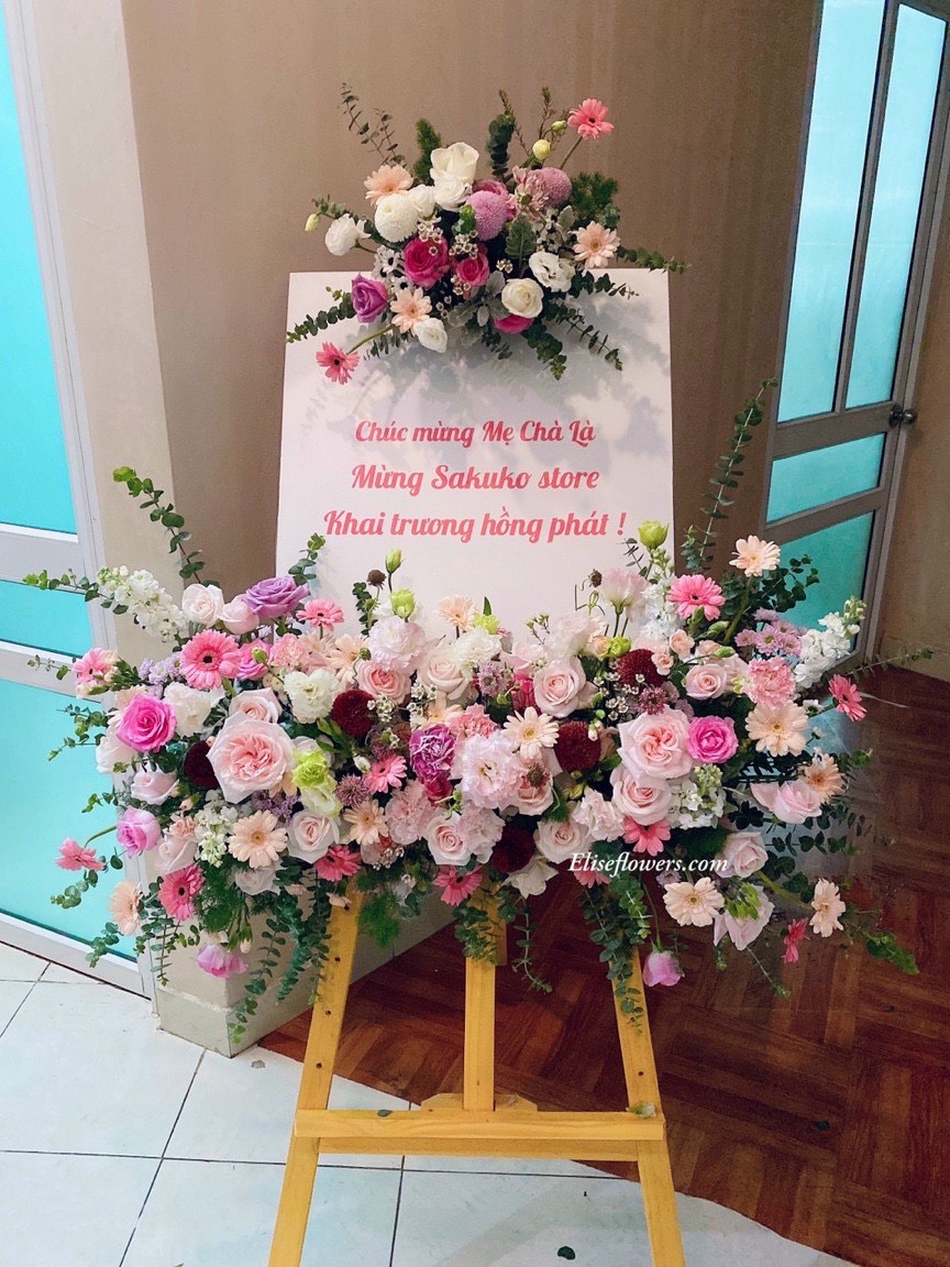 HOA KHAI TRƯƠNG ĐẸP Ở HÀ NỘI | Giao hoa khai trương nhanh quận Cầu Giấy - Hà Nội