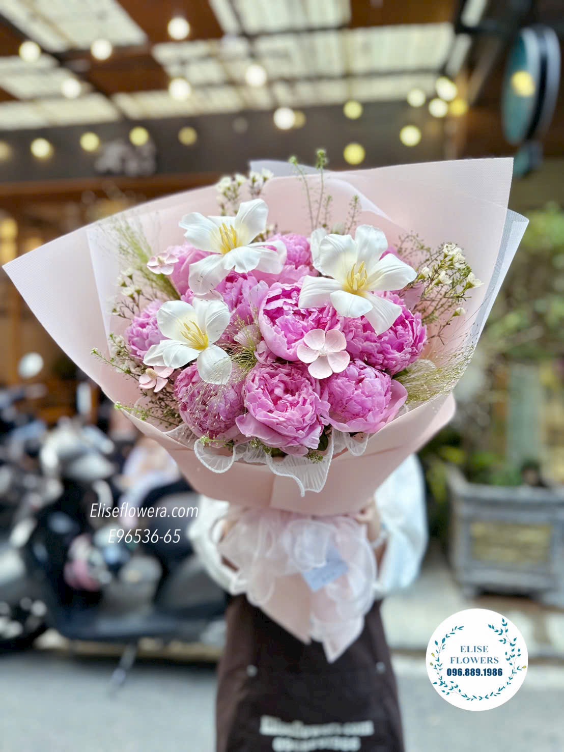 Hoa xin lỗi người yêu. Bó hoa mẫu đơn nhập khẩu xin lỗi bạn gái. Eilseflowers