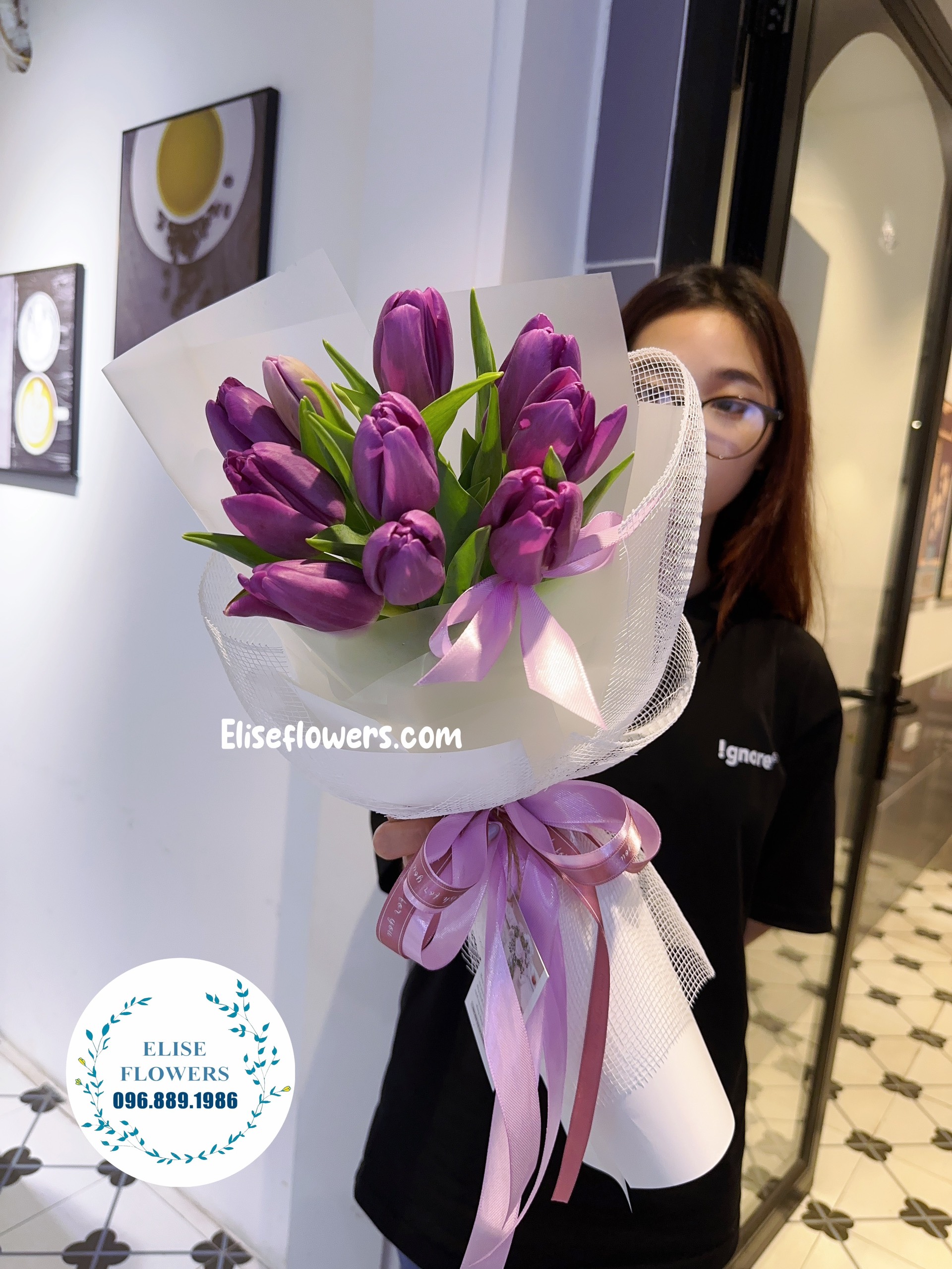 Bó hoa sinh nhật đẹp ở quận Cầu Giấy - Hoatuoihanoi - Elise Flowers