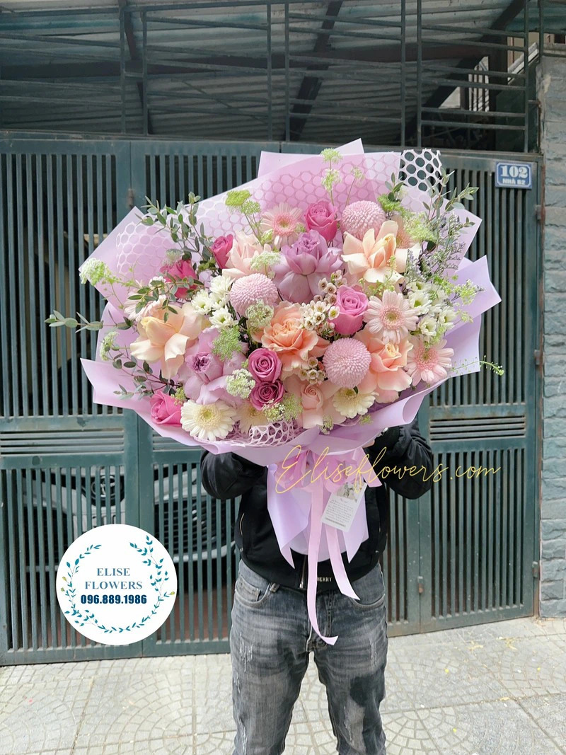 Tặng hoa sinh nhật vợ theo kỷ niệm