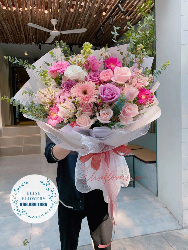 Địa chỉ cung cấp dịch vụ hoa tình yêu chất lượng và uy tín - Elise Flowers