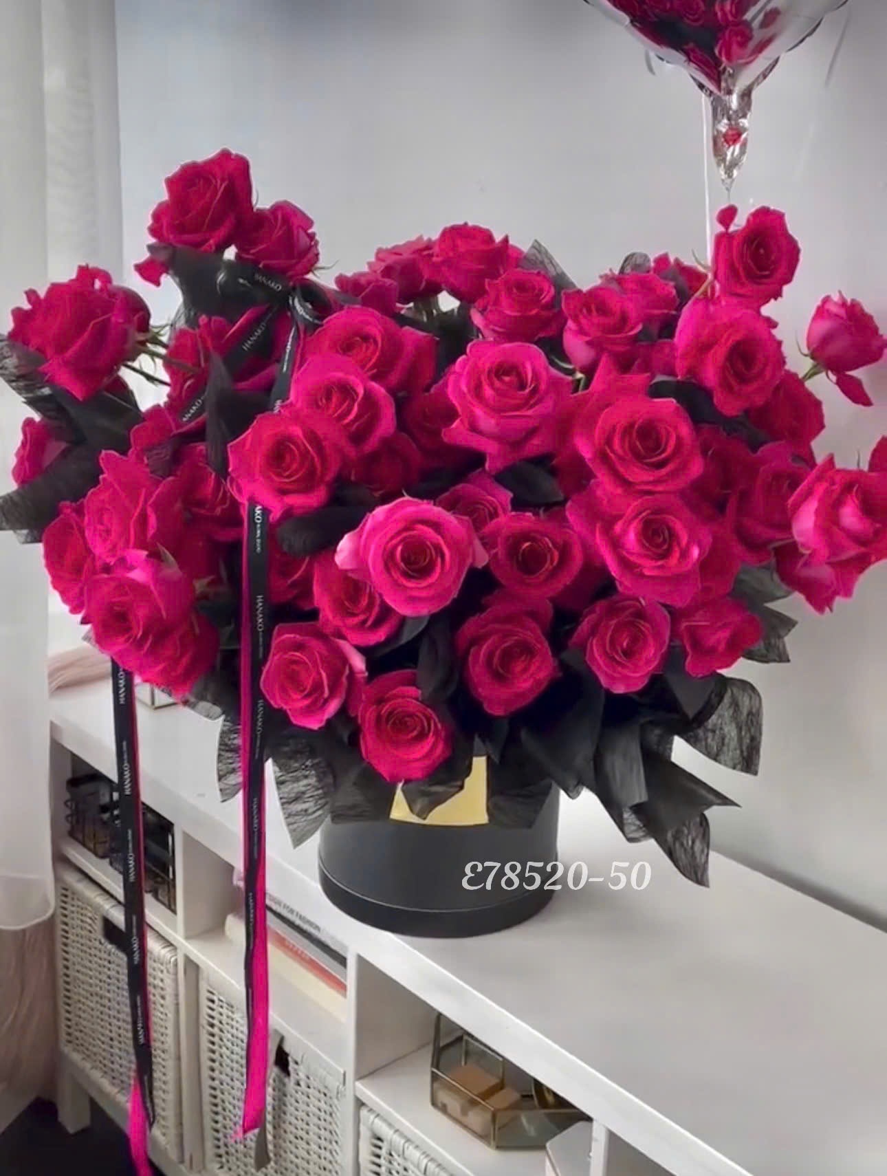 Hộp hoa hồng Pink Floy tặng bạn gái nhân dịp 20/10. Hoa tươi tặng 20/10 ở Hà Nội.