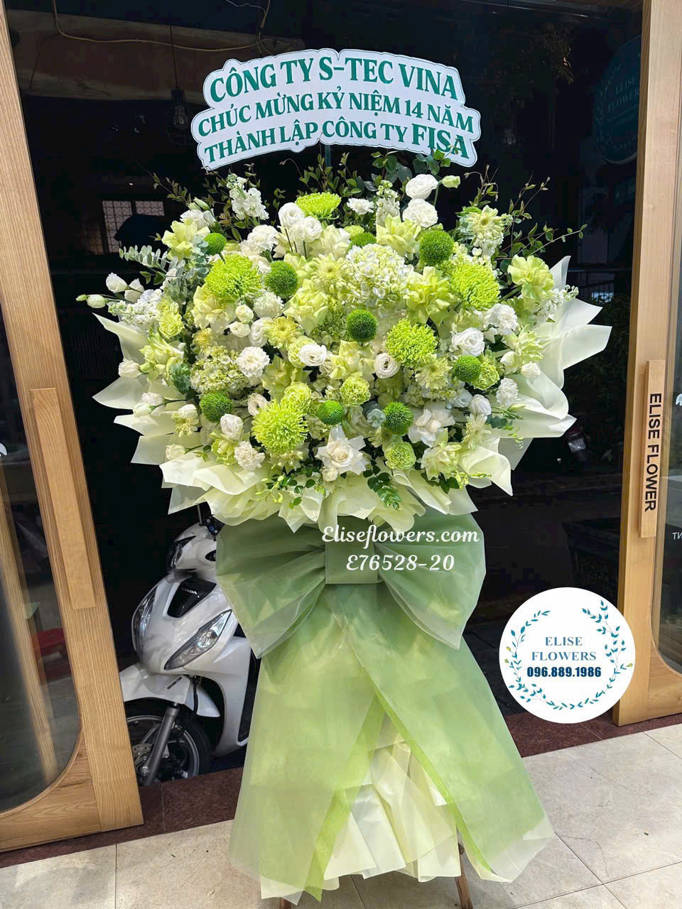 Điện hoa khai trương quận Cầu Giấy - Hà Nội. Mua hoa khai trương HÀ NỘI