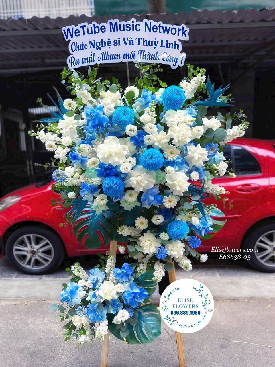 Đặt mua kệ hoa khai trương tại Tiệm hoa Eliseflowers - Tiệm hoa khai trương Hà Nội