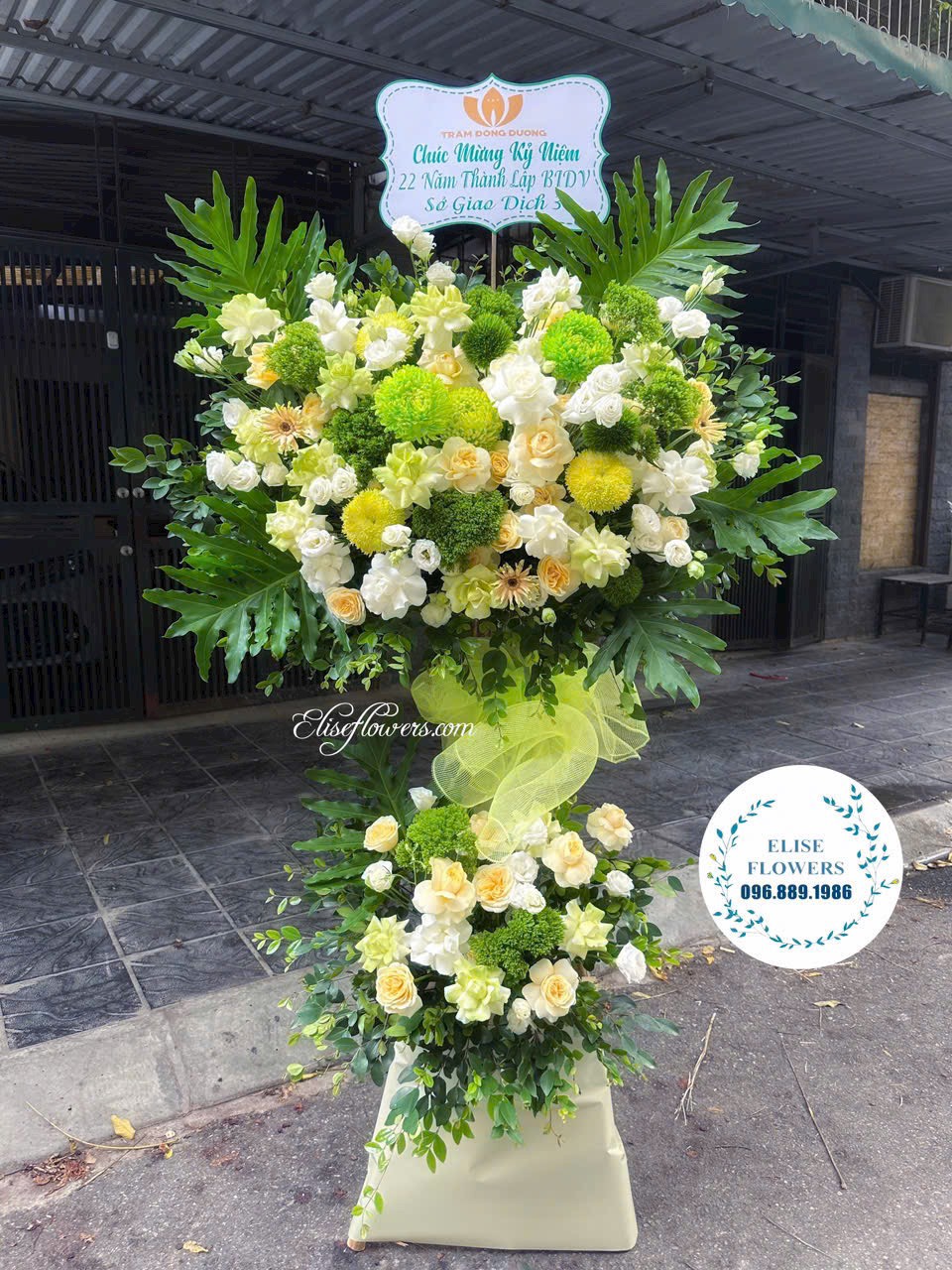 Đặt kệ hoa khai trương Hà Nội. Điện kệ hoa khai trương cao cấp tại Hà Nội