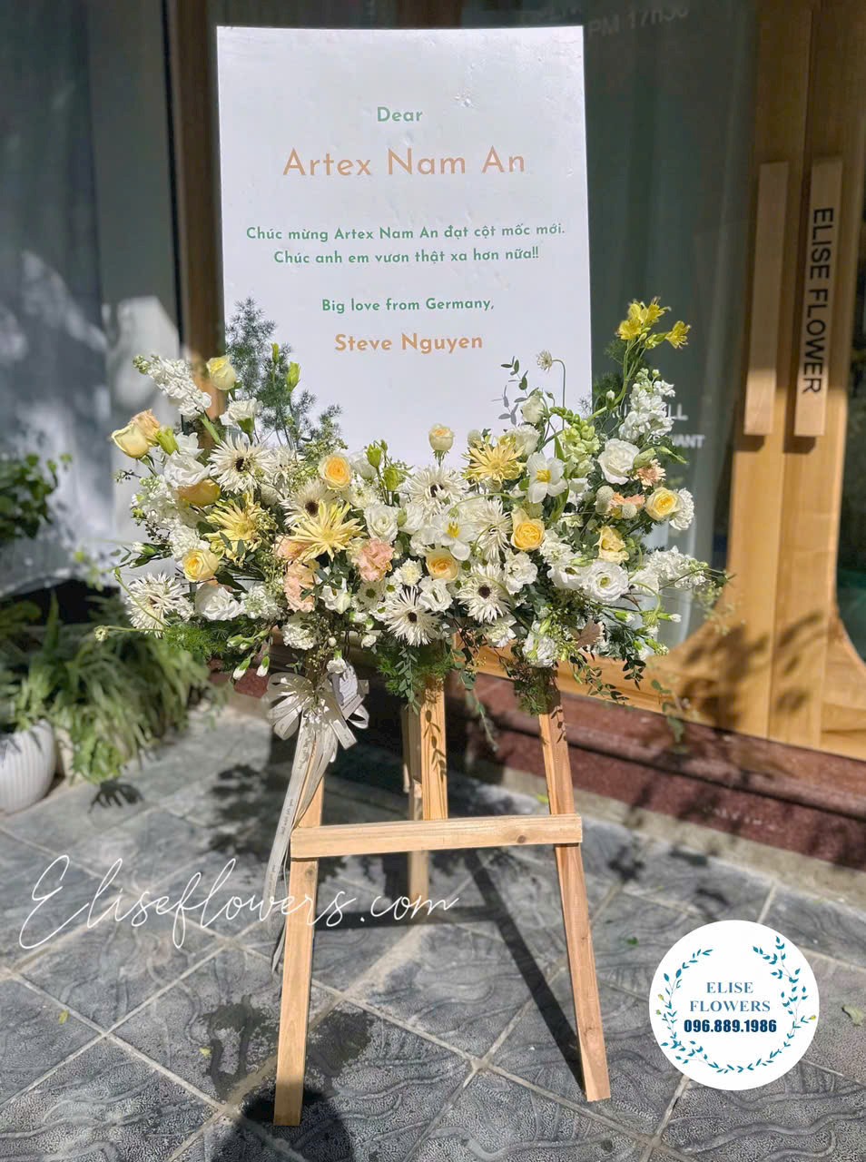 Ke-tranh-hoa-chuc-mung-ky-niem-thanh lap-cong-ty-Dat-hoa-ky-niem-thanh-lap-cong-ty-cao-cap-HOA-TUOI-HA-NOI-HOA-TƯƠI-CAU-GIAY