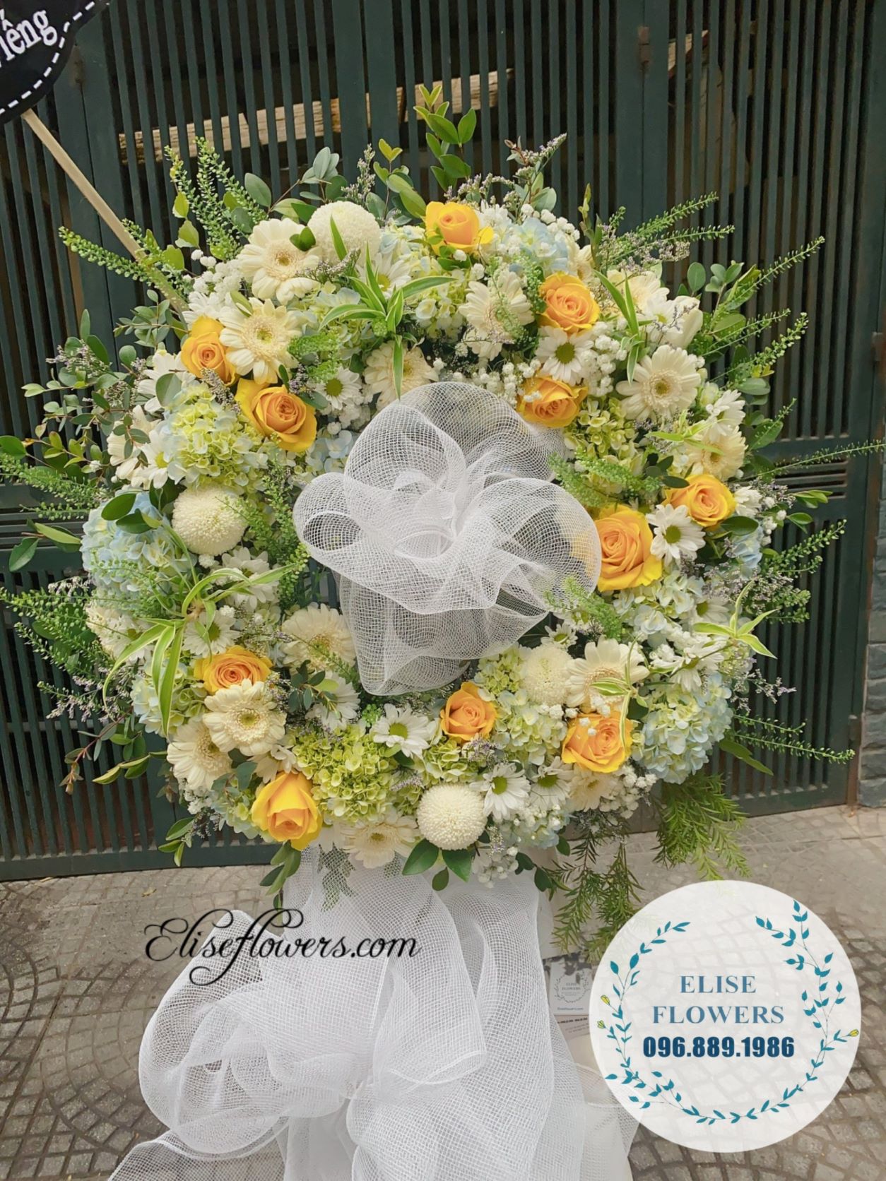 Hoa tang | Lẵng hoa chia buồn viếng đám tang đẹp và ý nghĩa nhất | Lẵng hoa chia buồn đẹp tại Cầu Giấy | Điện hoa chia buồn ở Hà Nội