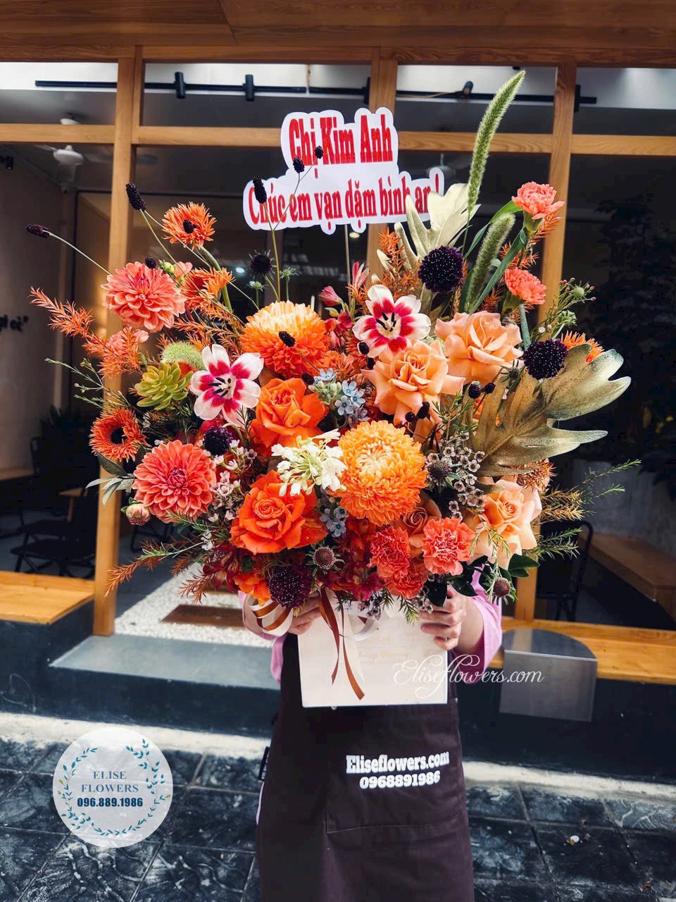 Mua lẵng hoa khai trương cao cấp. Điện lẵng hoa khai trương Hà Nội