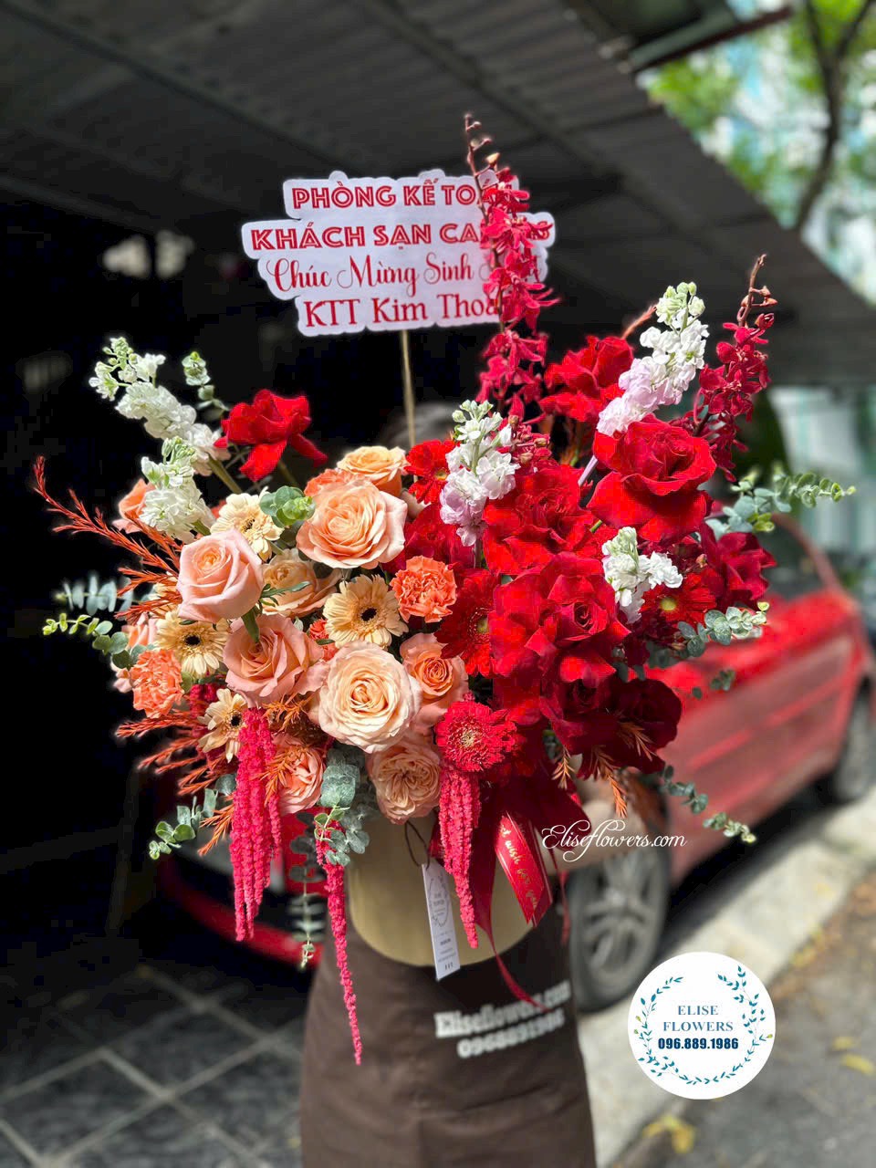 Dịch vụ đặt hoa sinh nhật Hà Nội online - Giao hoa sinh nhật đẹp
