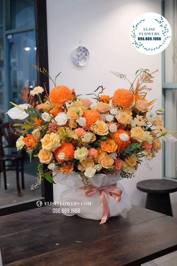 Điện hoa Hà Nội .Mua hoa tươi Hà Nội, Điện hoa Hà Nội Elise Flowers