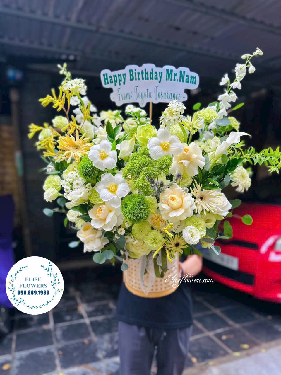 Lẵng hoa khai trương Hà Nội. Điện hoa khai trương cao cấp tại Hà Nội