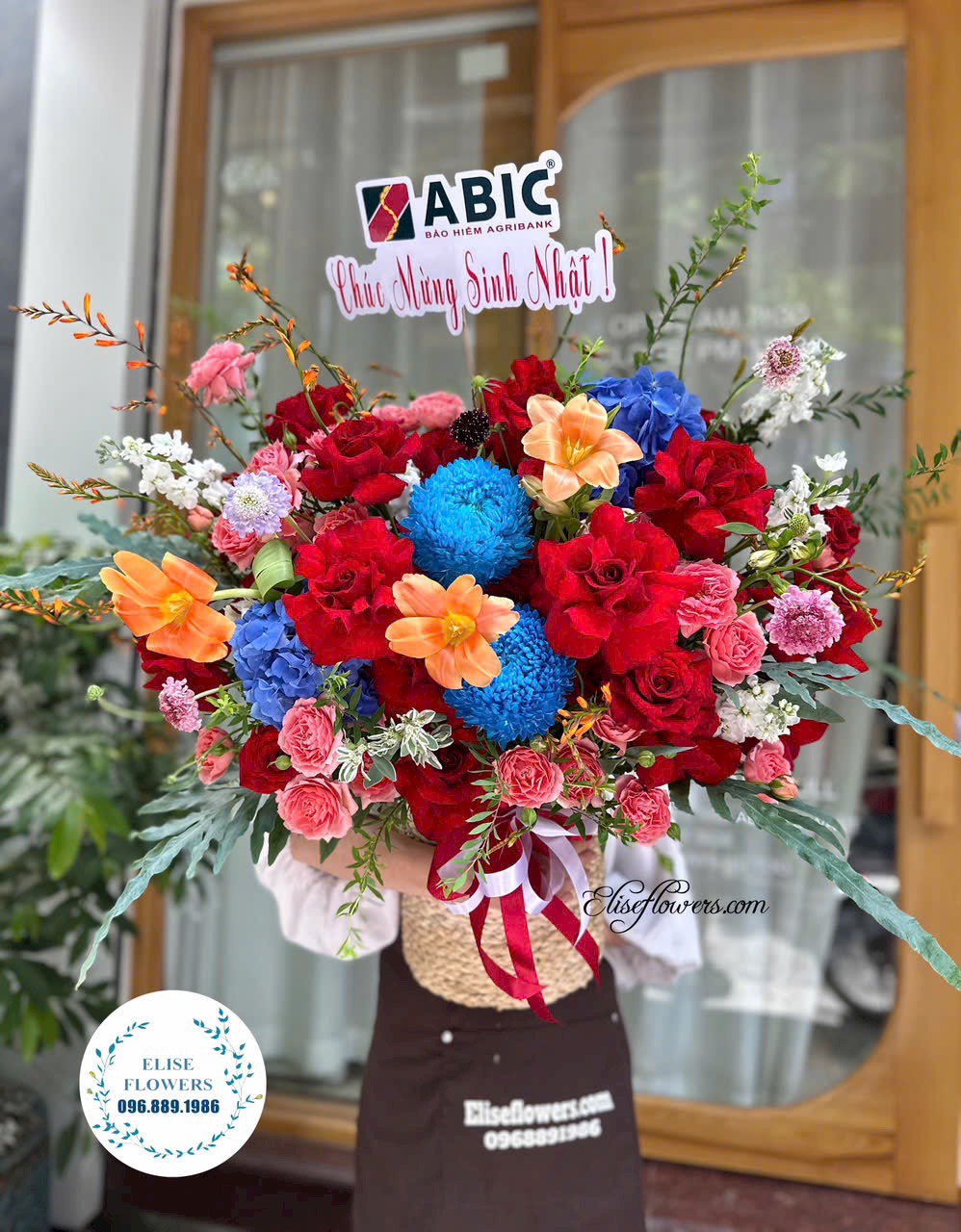 Đặt hoa sinh nhật đối tác tại Eliseflowers. Mua hoa sinh nhật đối tác tại Eliseflowers