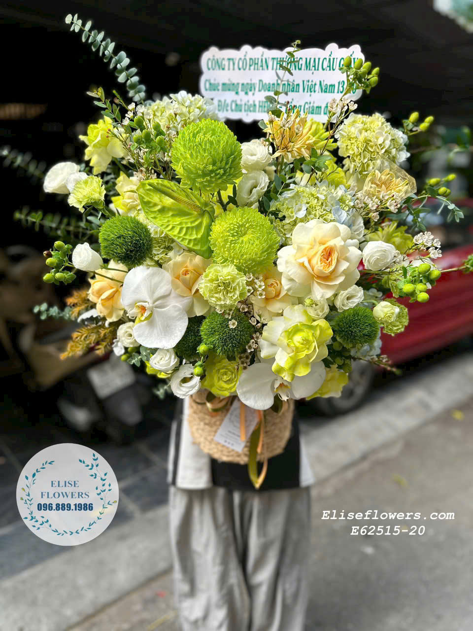 Dịch vụ đặt hoa chúc mừng 20-10. Giao hoa 20-10 đẹp ở Hà Nội