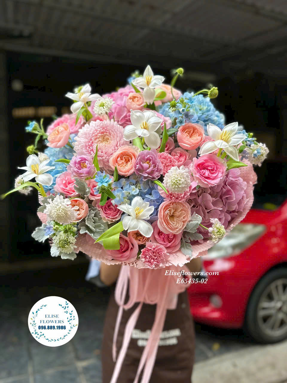 Bó hoa sinh nhật cao cấp. Điện hoa sinh nhật cao cấp tại Hà Nội