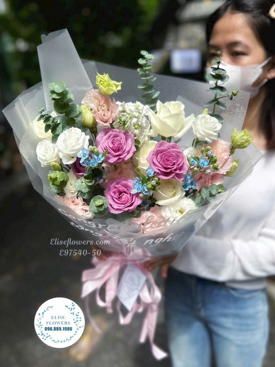 Mua hoa sinh nhật đẹp giá rẻ ở quận Cầu Giấy - HÀ NỘI. Đặt mua hoa sinh nhật Hà Nội