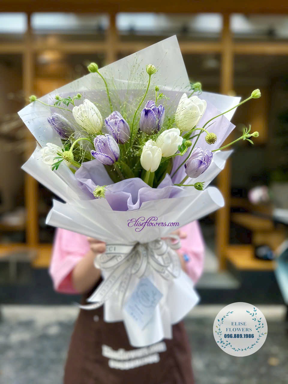 Điện hoa Tulip tặng sinh nhật đẹp. Dịch vụ đặt hoa Tulip online