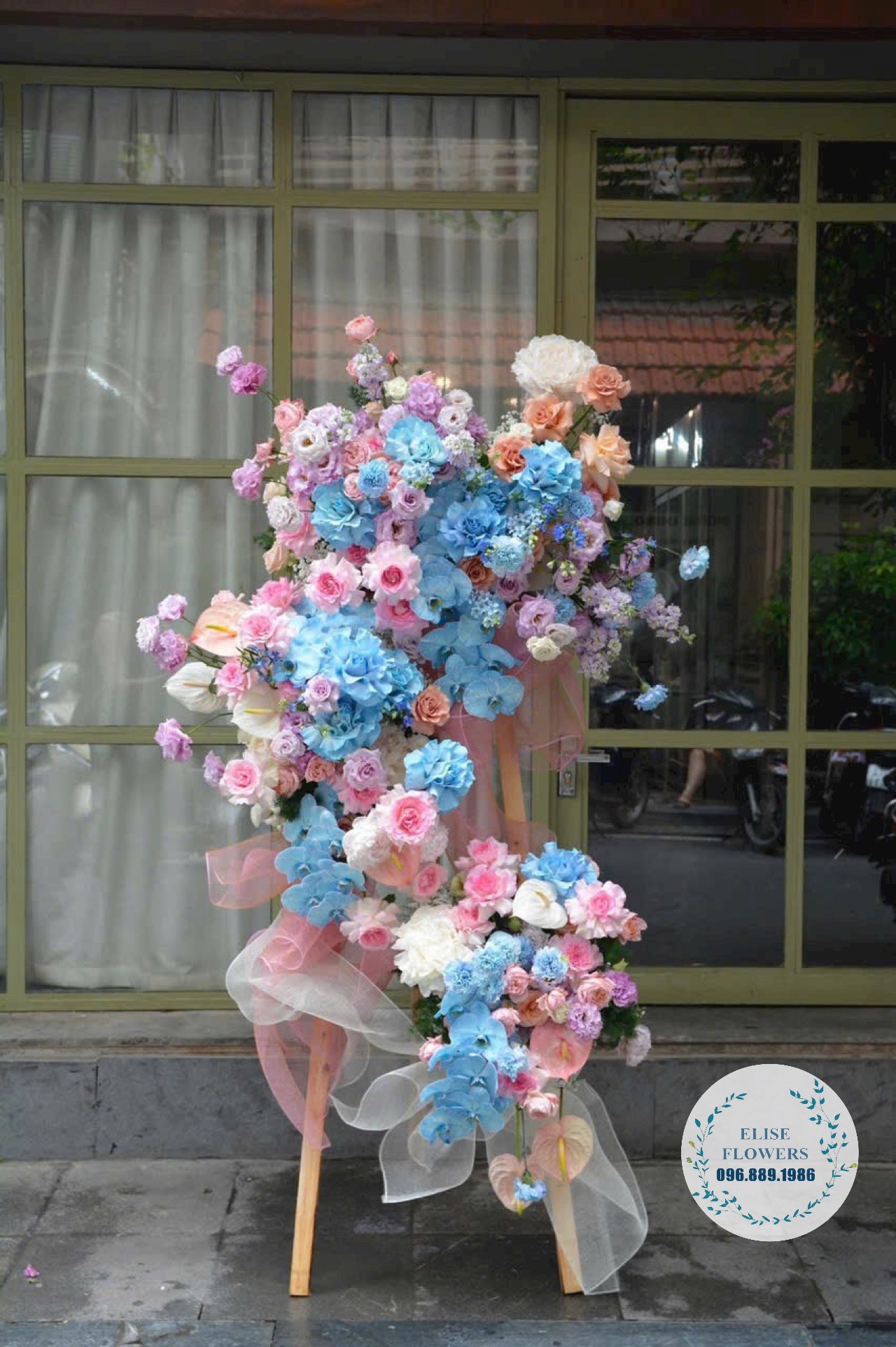 Đặt kệ hoa khai trương cao cấp. Điện hoa khai trương cao cấp ở Hà Nội