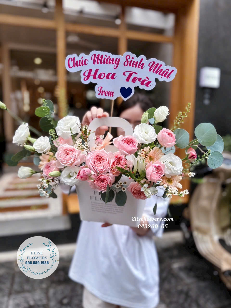 Túi hoa sinh nhật đẹp ở Hà Nội. Đặt mua túi hoa sinh nhật đẹp ở Hà Nội