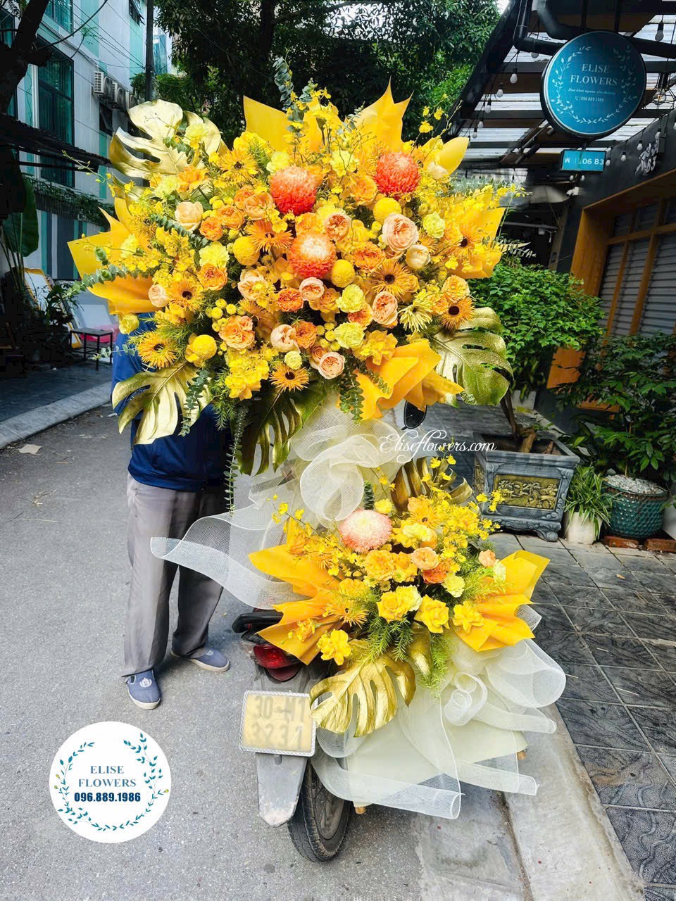 Điện hoa khai trương Hà Nội. Giao hoa khai trương Hà Nội