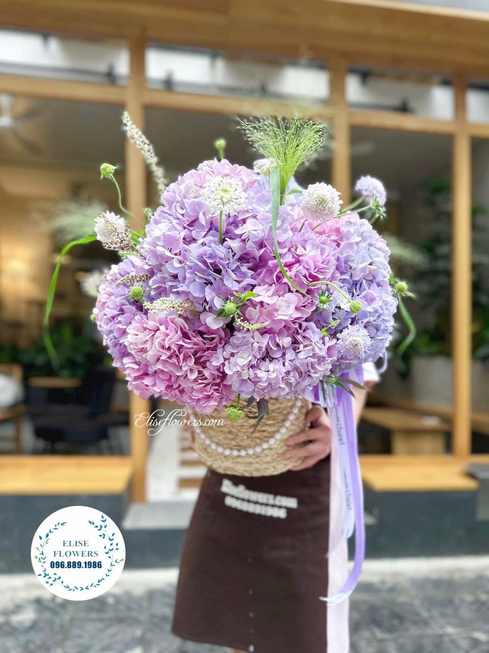 Điện hoa cẩm tú cầu tặng sinh nhật đẹp. Đặt mua hoa cẩm tú cầu tặng sinh nhật