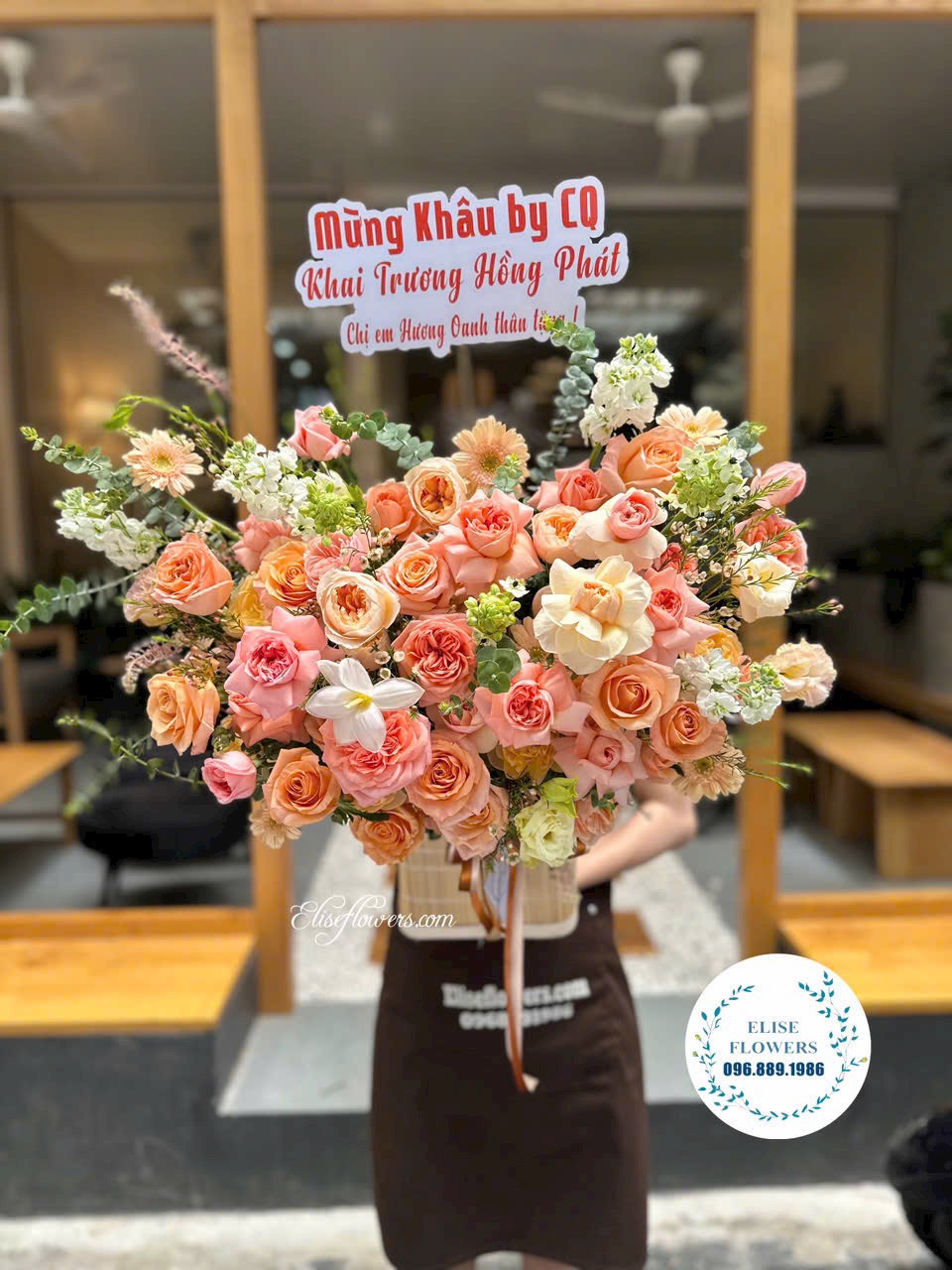 Điện hoa khai trương ở Hà Nội. Giao hoa khai trương Hà Nội