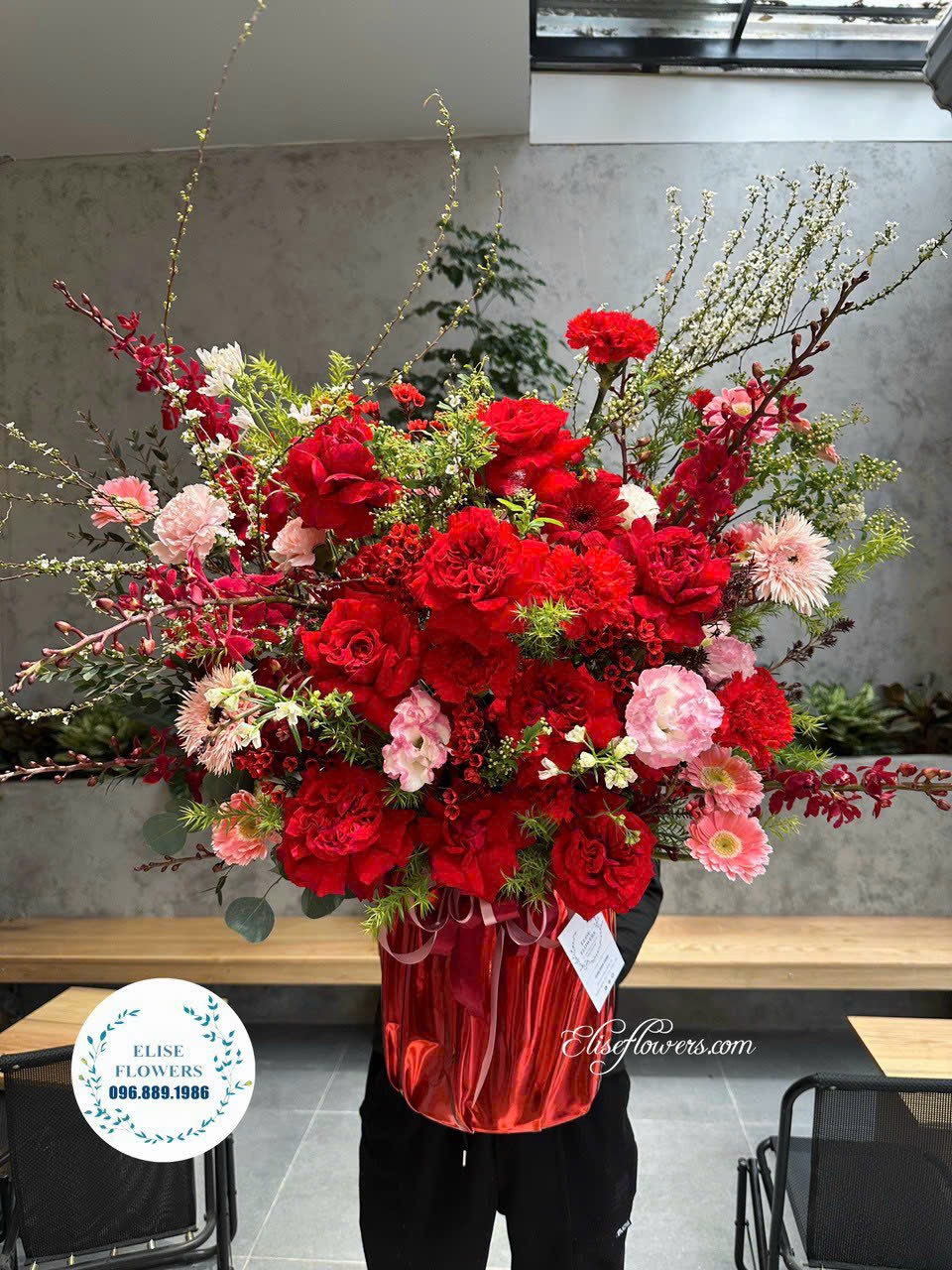 Lẵng hoa khai trương cao cấp tại Hà Nội. Điện hoa khai trương Hà Nội