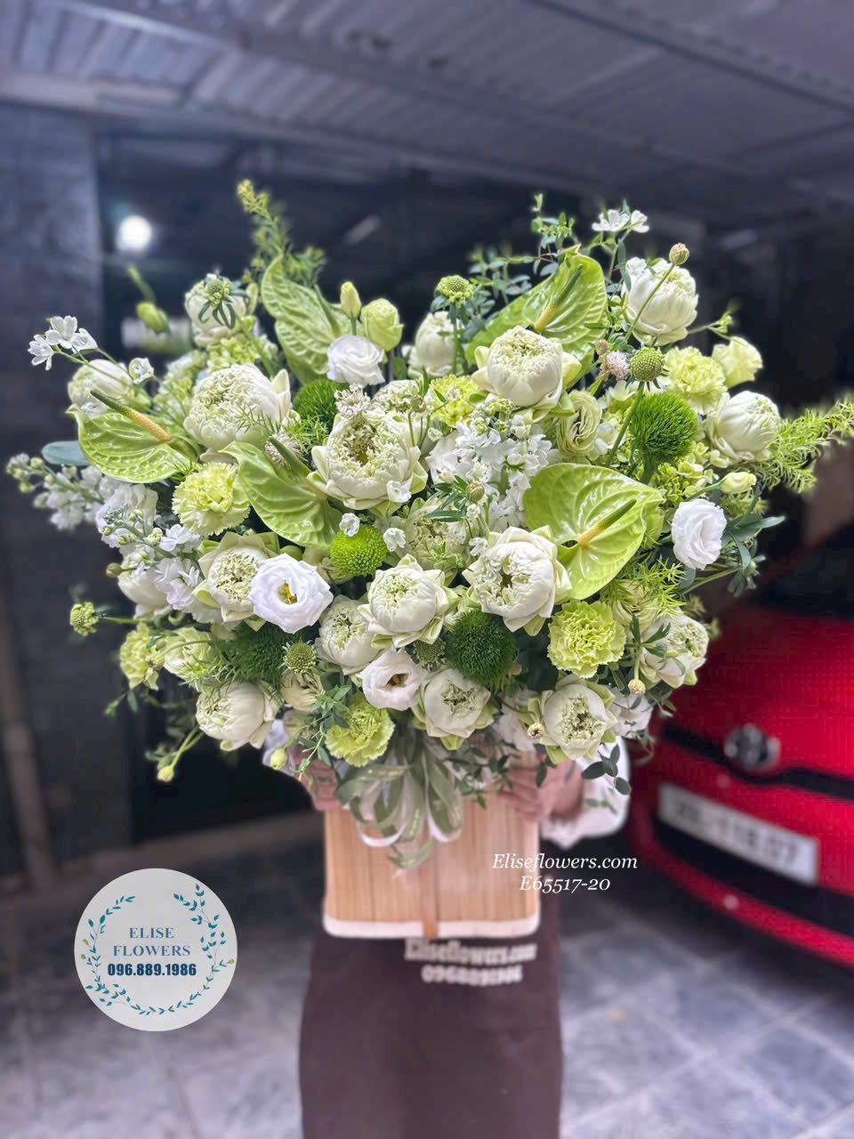 Mua lẵng hoa sen cao cấp tại Hà Nội. Điện hoa sen cao cấp sang trọng