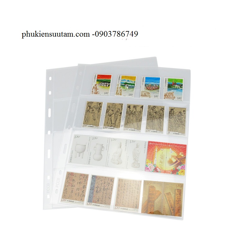 Phơi đựng tiền 4 ngăn trong suốt