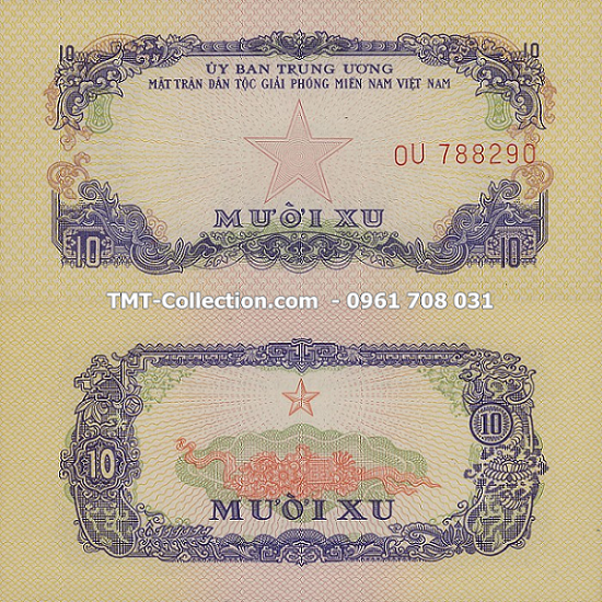 Tiền Giấy 10 Xu 1963