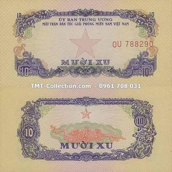 Tiền Giấy 10 Xu 1963