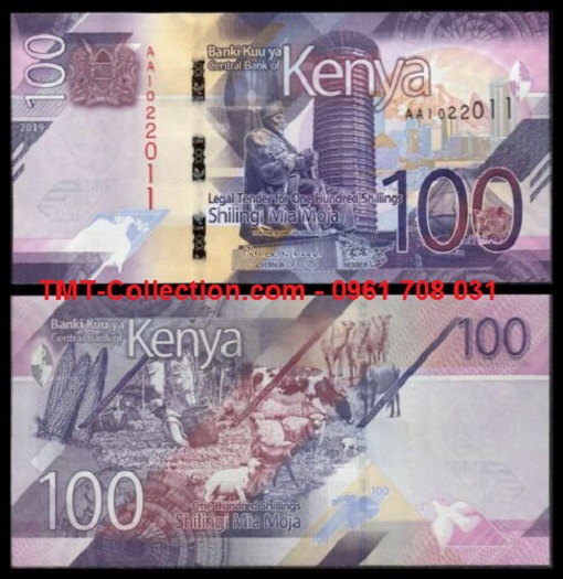 Kenya 100 shillings 2019 Unc
