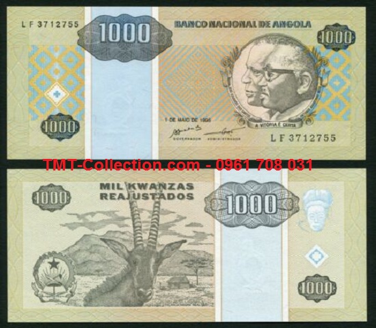 Angola 1000 Kwanzas 1995 UNC