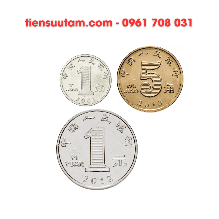 Bộ 3 Xu China - Trung Quốc