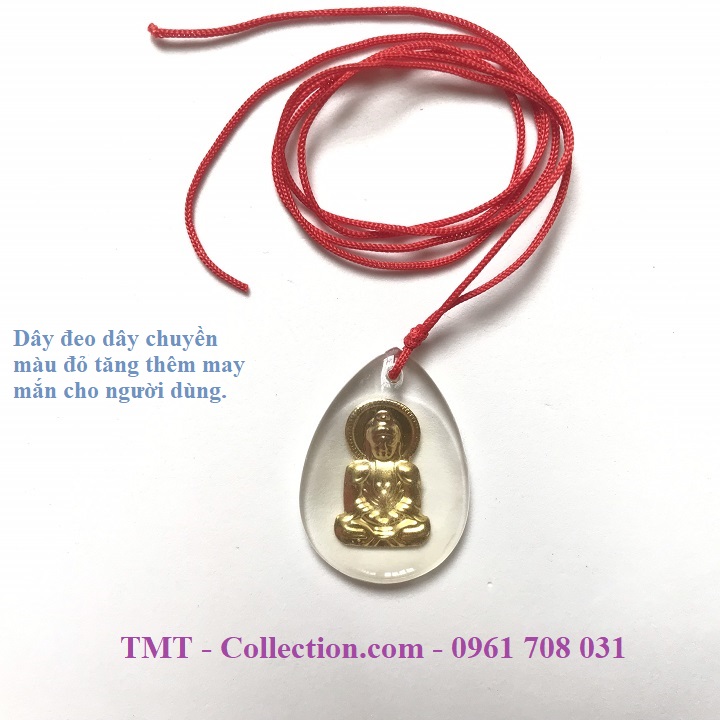 Dây chuyền mặt Phật pha lê - TMT Collection.com