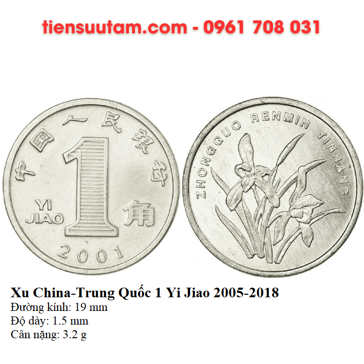 Bộ 3 Xu China - Trung Quốc