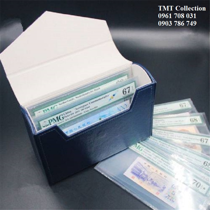Hộp đựng tiền chấm điểm PMG - TMT Collection
