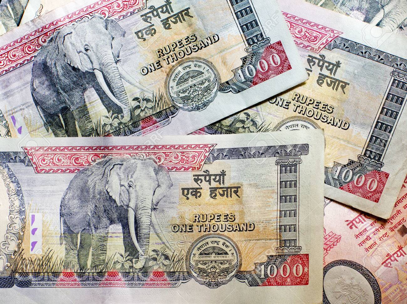 Tiền 1000 rupee của Nepal
