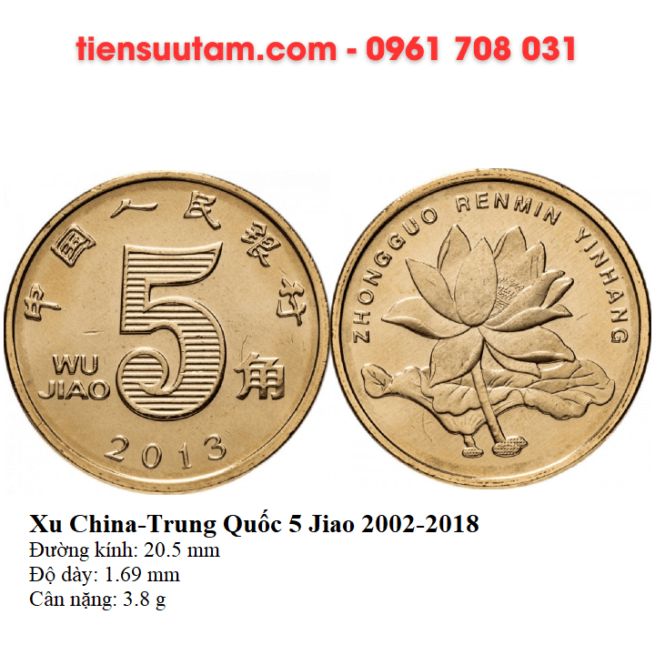 Bộ 3 Xu China - Trung Quốc