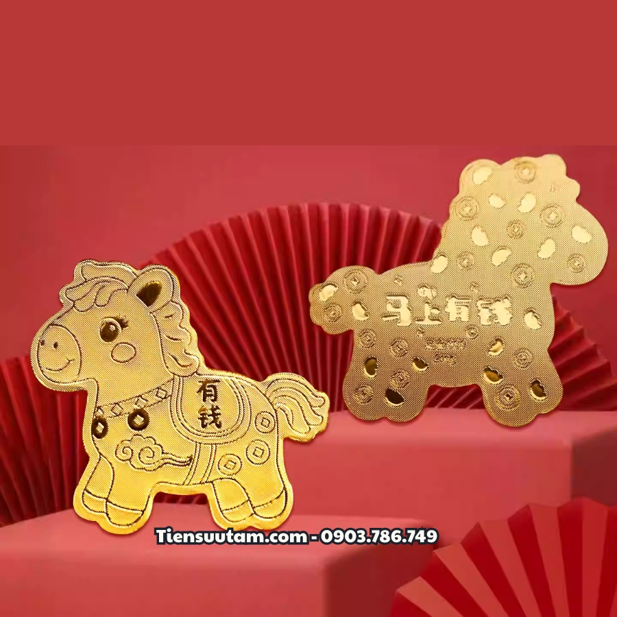 Miếng Dán Điện Thoại Hình Ngựa Mã Tiểu Dã