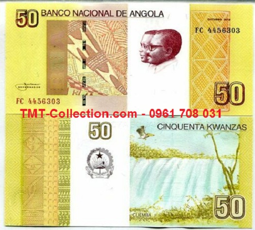 Angola 50 Kwanzas 2012 UNC (tờ)