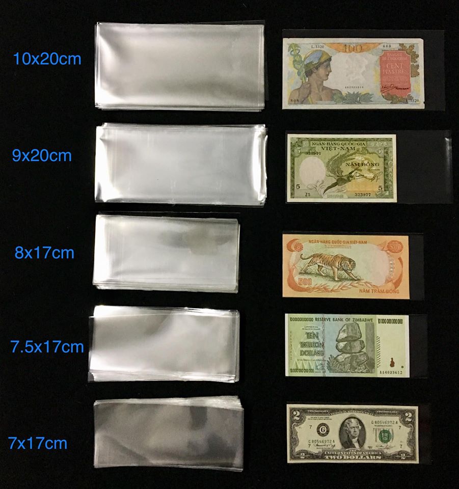 Phơi Nilon Đựng Tiền