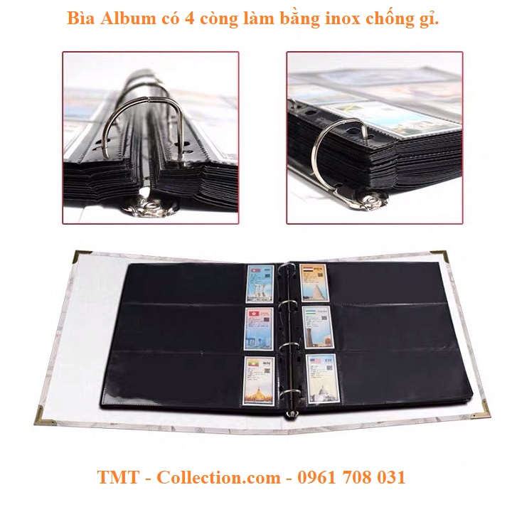 Bìa Album tiền quốc tế - TMT Collection.com