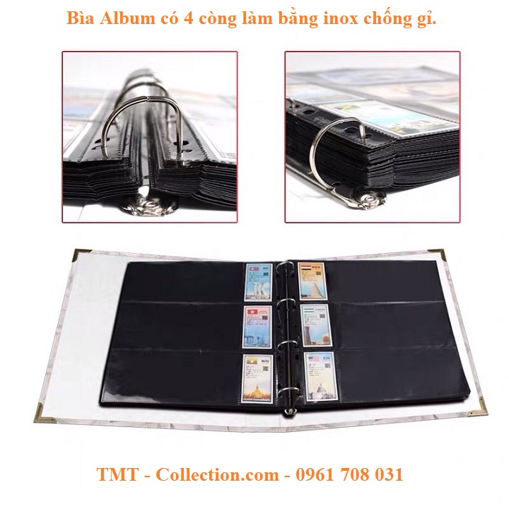 Bìa Album tiền quốc tế - TMT Collection.com
