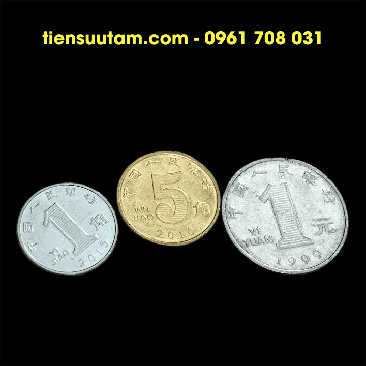 Bộ 3 Xu China - Trung Quốc