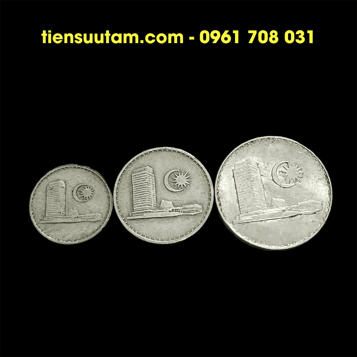Bộ 3 Xu Malaysia 1969 - 1982